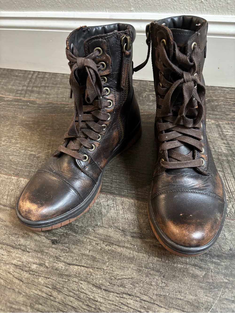 Diesel Tatradium Basket Butch zip boots